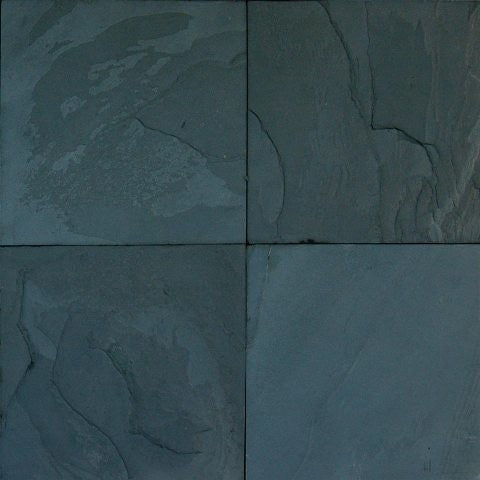 Premium Black 16x16 Slate Classic Gauged Tile