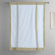 Solid Cotton Tie-Up Window Shade Single Panel, 46W x 63L, Sandstone, 46w X 63l