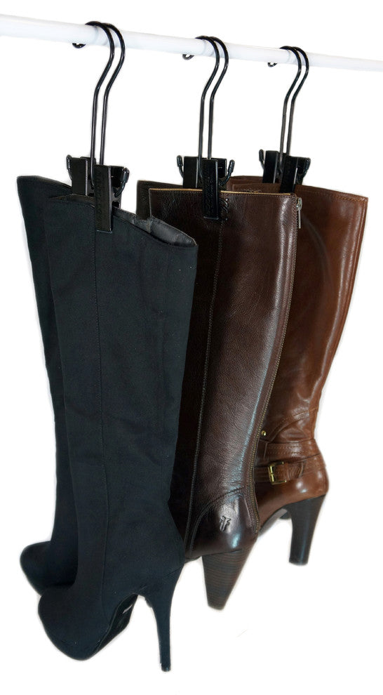 The Boot Hanger, Black, Set of Three