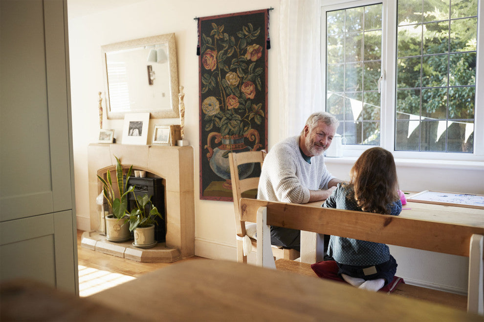 Roses Belgian Wall Tapestry