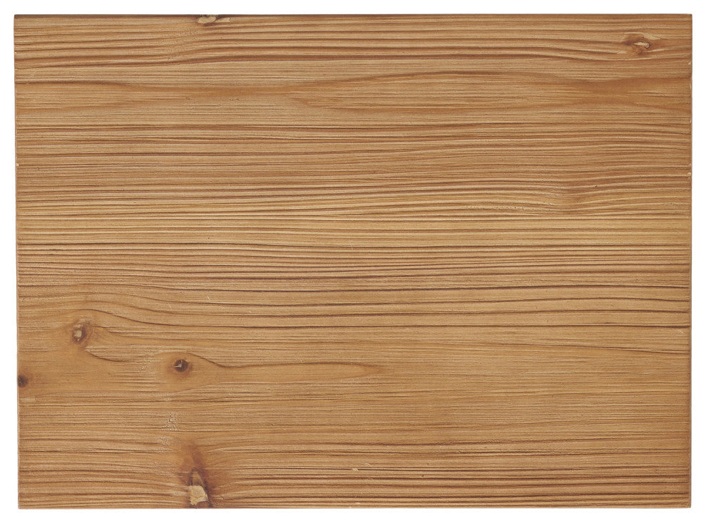 GDF Studio Ramona Fir wood Antique Accent Table, Medium
