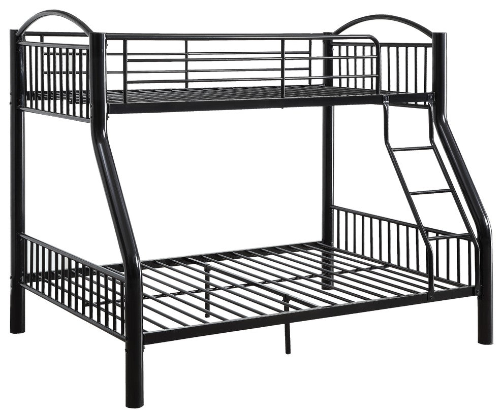 Cayelynn Twin-Over-Full Bunk Bed, Black