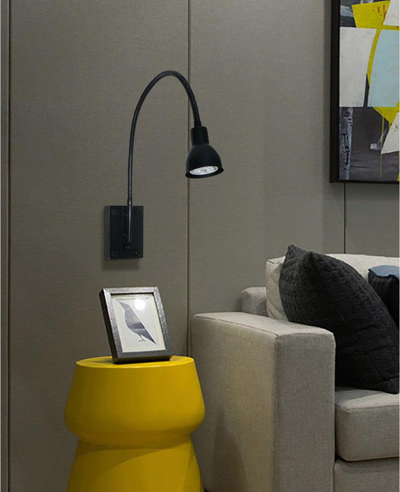 LED Gooseneck Light, Dark Bronze Finish, Dark Bronze