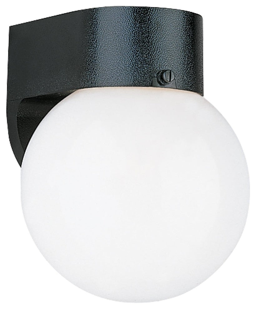 Generation Lighting Lighting 1-Light Outdoor Lantern, Smooth White