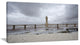 "Spring Storm in Uruguay Panorama" Sea Bridge Wall Art, 40"x20"