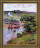 Henri Moret Dolain, FinistereFramed Premium Canvas Print, 16"x20"