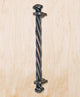 Twist 13" Entryway Door Pull, Polished Pewter