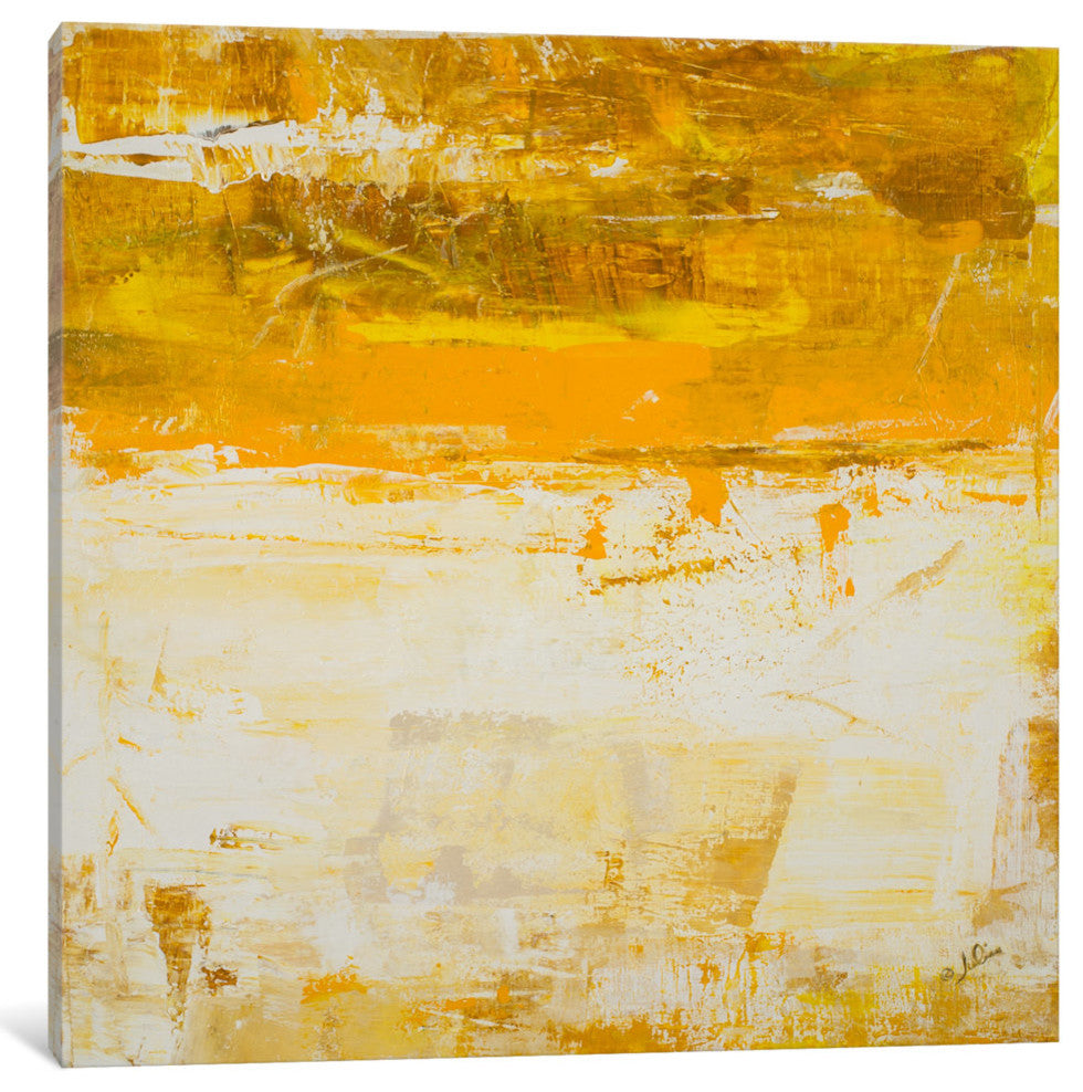 "Yellow Field Gallery" by Julian Spencer, 37x37x1.5"