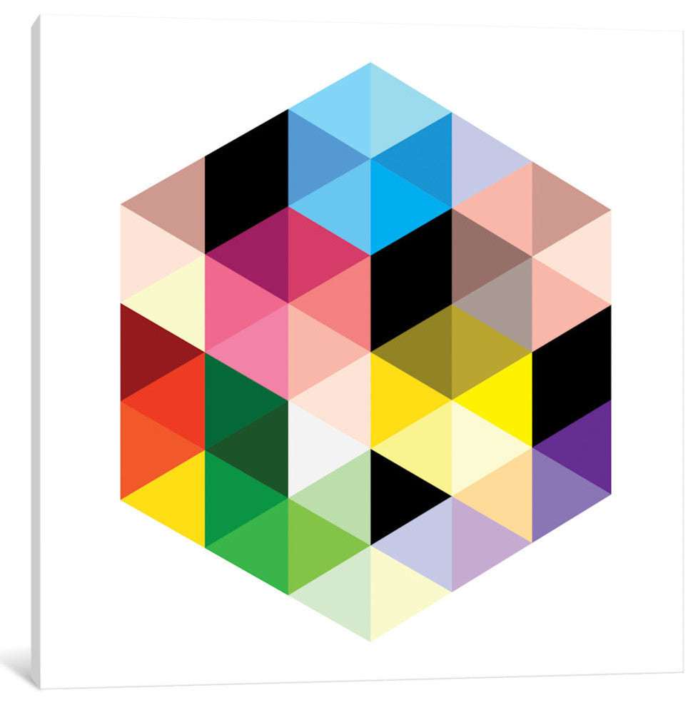 "Cuboids lll" by 5by5collective, 12x12x1.5"