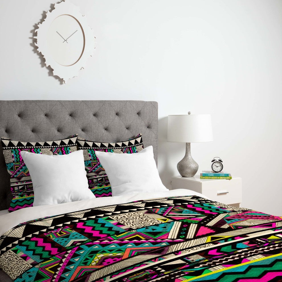 Deny Designs Kris Tate Fiesta 1 Duvet Cover - Lightweight