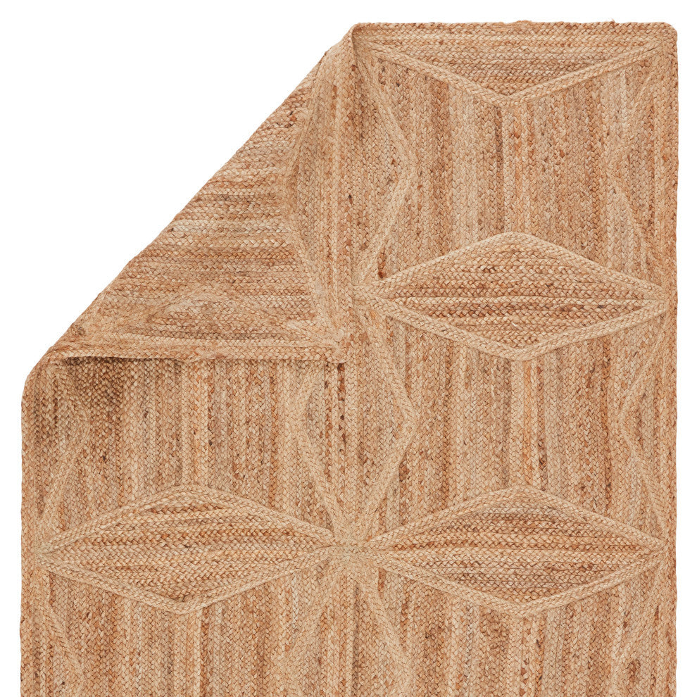 Jaipur Living Abel Natural Geometric Beige Area Rug, 9'x12'