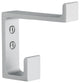 Decorative Hooks For The Home, Satin Aluminum