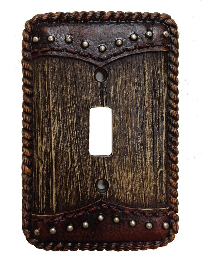 Woodgrain With Double Yoke Switchplate