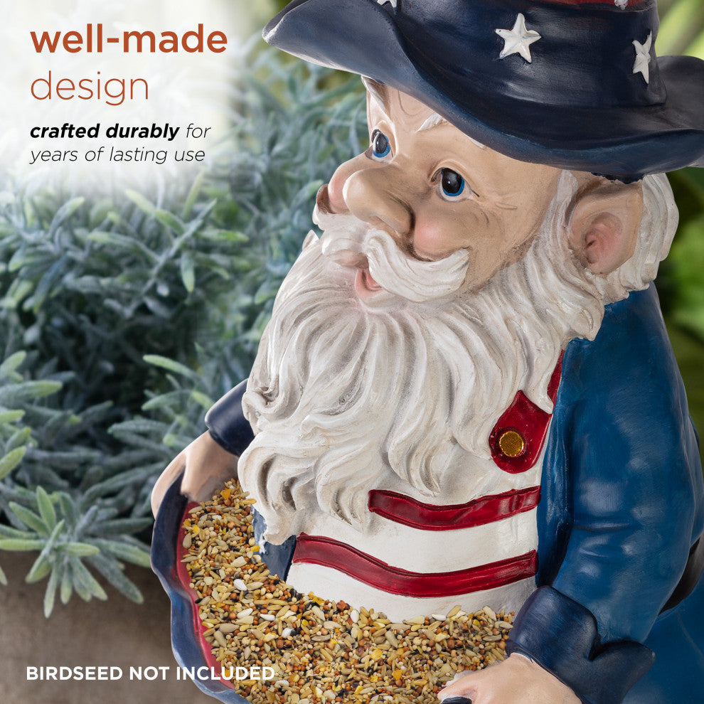 Americana Gnome With Apron, Small, 12"