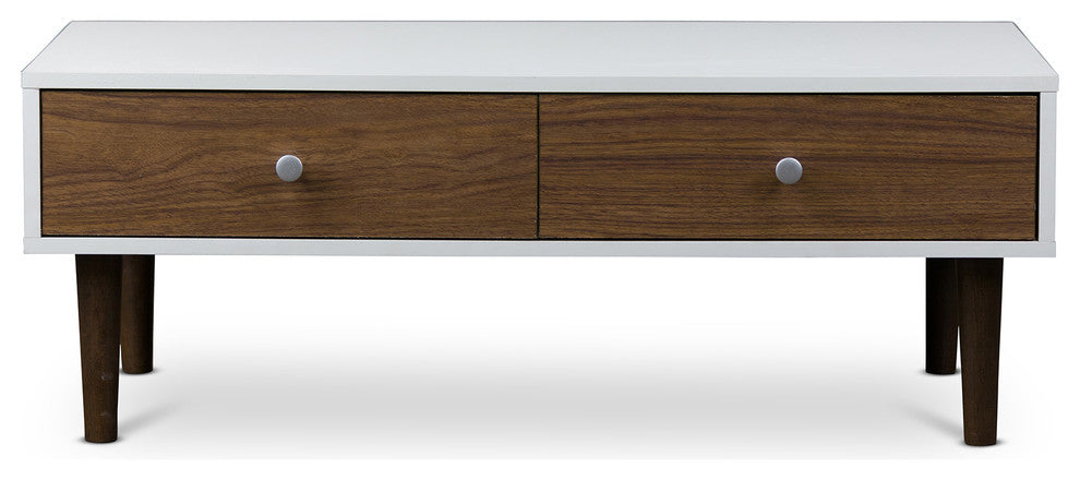 Gemini Wood Contemporary Coffee Table