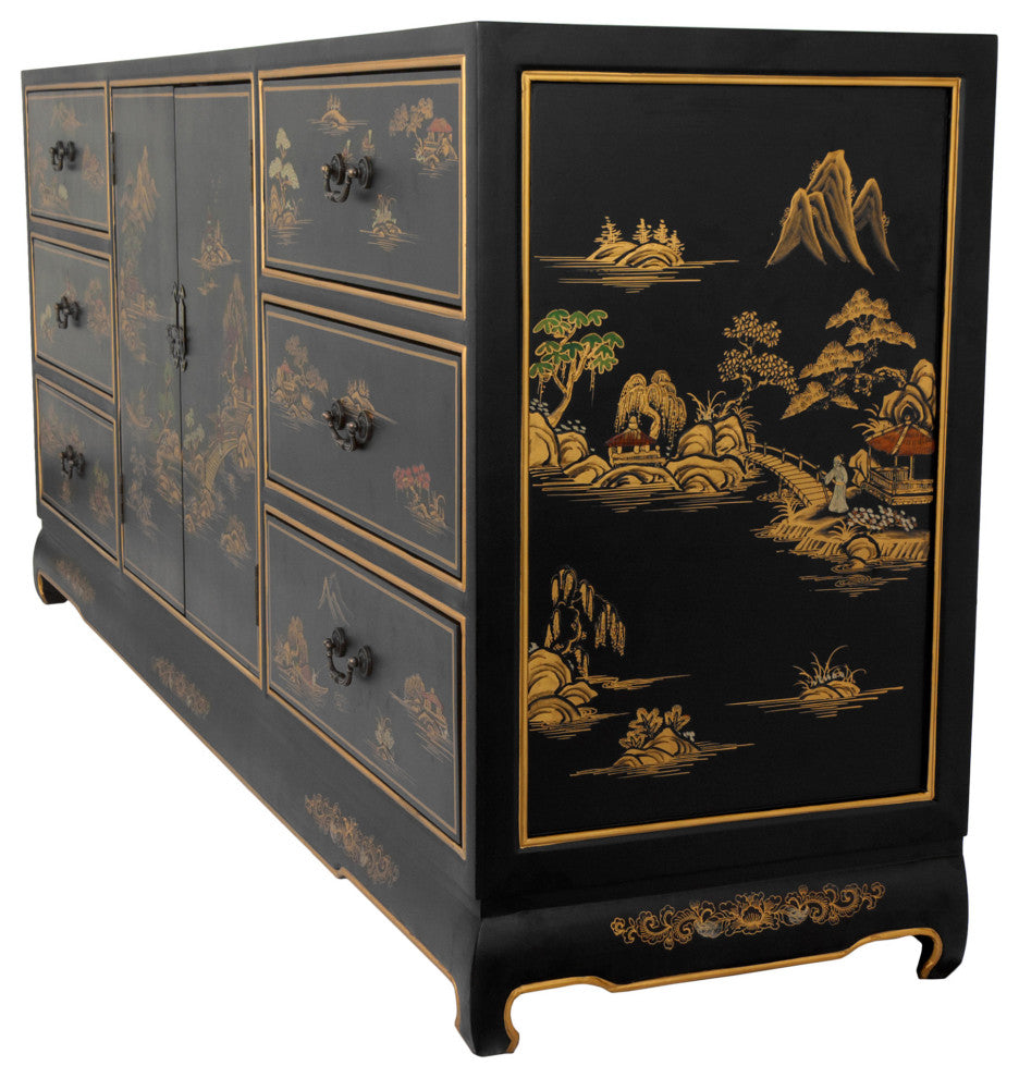 Black Lacquer Dresser
