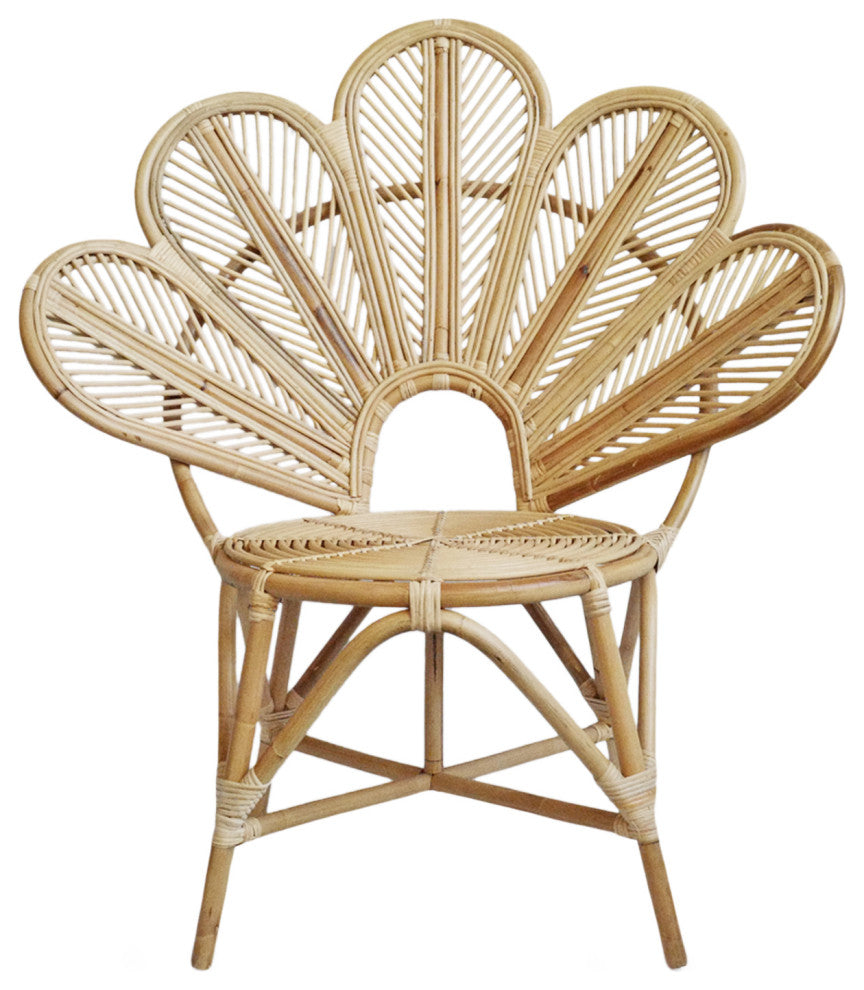 Bamboo Flower Chair
