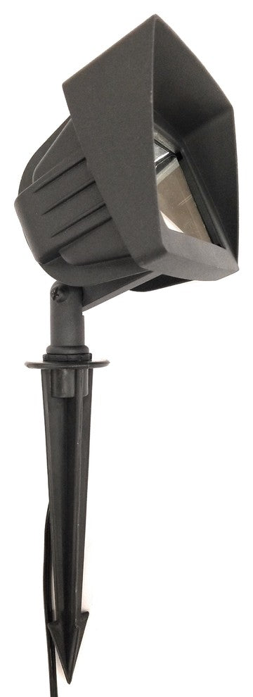 Low Voltage Flood Light, Black, Halogen