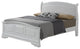 Burness Bed, White, Full