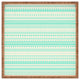 Deny Designs Allyson Johnson Mint Tribal Square Tray