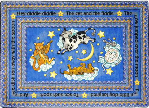 Kid Essentials Rug, Hey Diddle Diddle