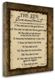 "The Ten Commandments" By Jennifer Pugh, Giclee Print on Gallery Wrap Canvas