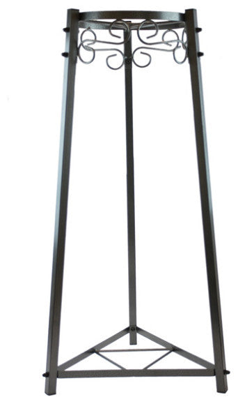 Goldwell Designs 32" 2-Step Metal Stand, Dust Black
