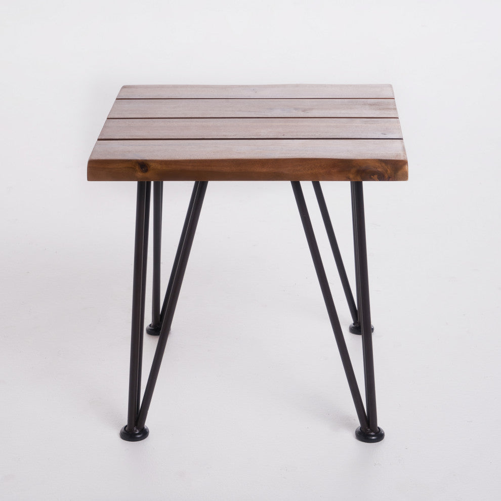 GDF Studio Zahir Outdoor Accent Table, Set of 2