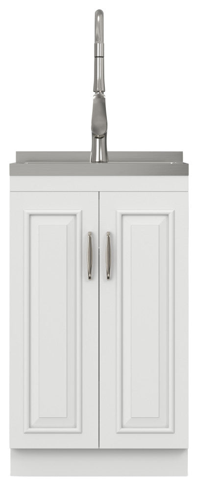 Darwin All-In-One 20-inch Laundry Utility Sink and Cabinet
