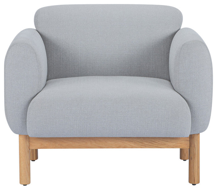 Metro, Tulum Accent Chair, Light Gray