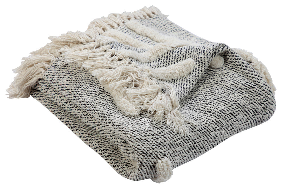 Crossing Lines Throw Blanket