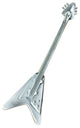 Flying V Guitar Pull, Antique Brass