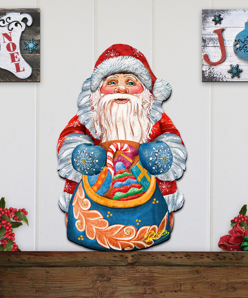 Birdie Santa Wall Hanging