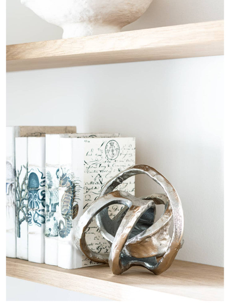 Metal Knot, Polished Nickel