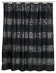 Designer Home Premium Premium Bath Accessories Durable Heavy (Black Curtain)