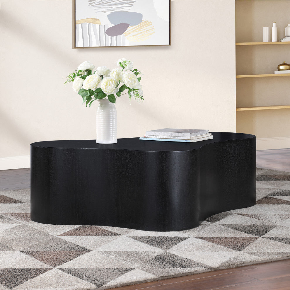 Zaire Coffee Table, Black
