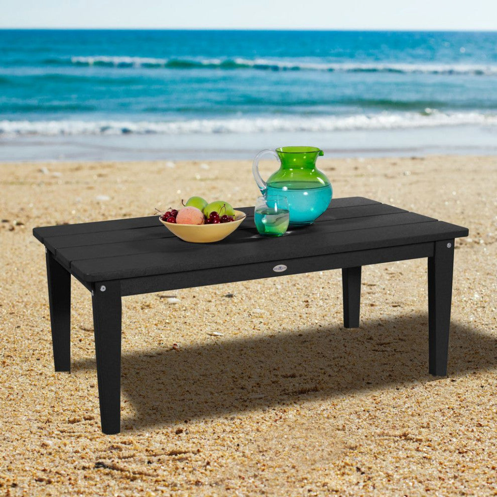 Adirondack Conversation Table, Black Sand