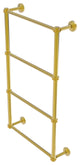Waverly Place 4 Tier 30" Ladder Towel Bar with Dotted Detail, Polished Brass
