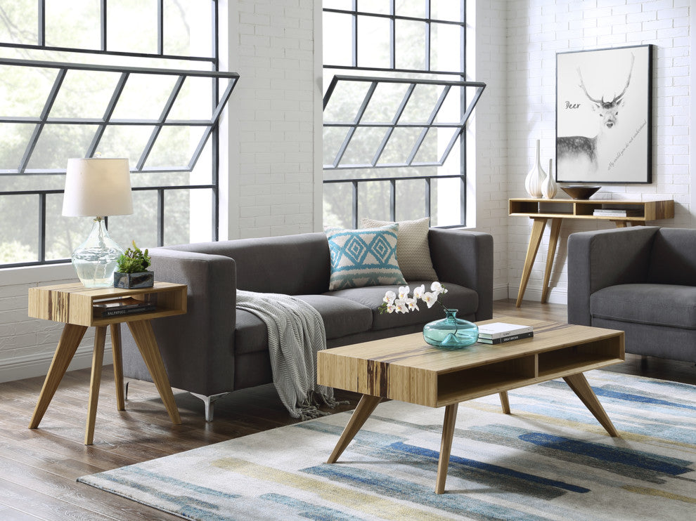 Azara Tiger Coffee Table, Caramelized