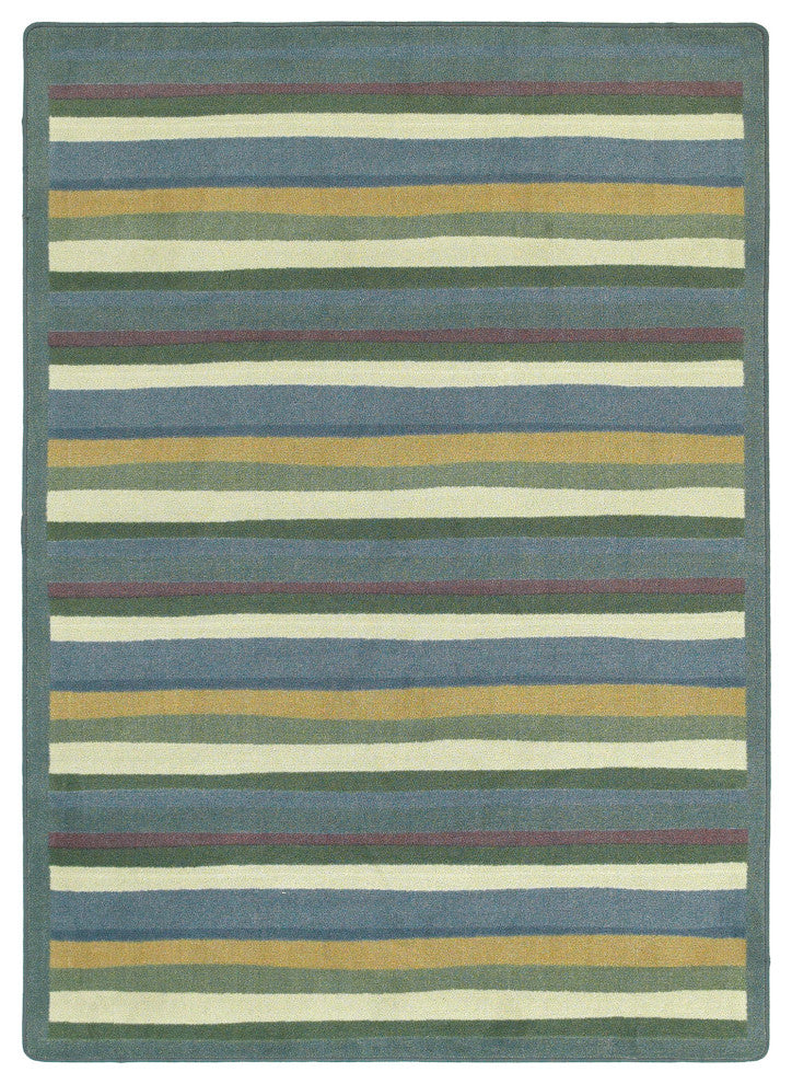Kid Essentials Rug, Yipes Stripes, Soft, 3'10"x5'4"