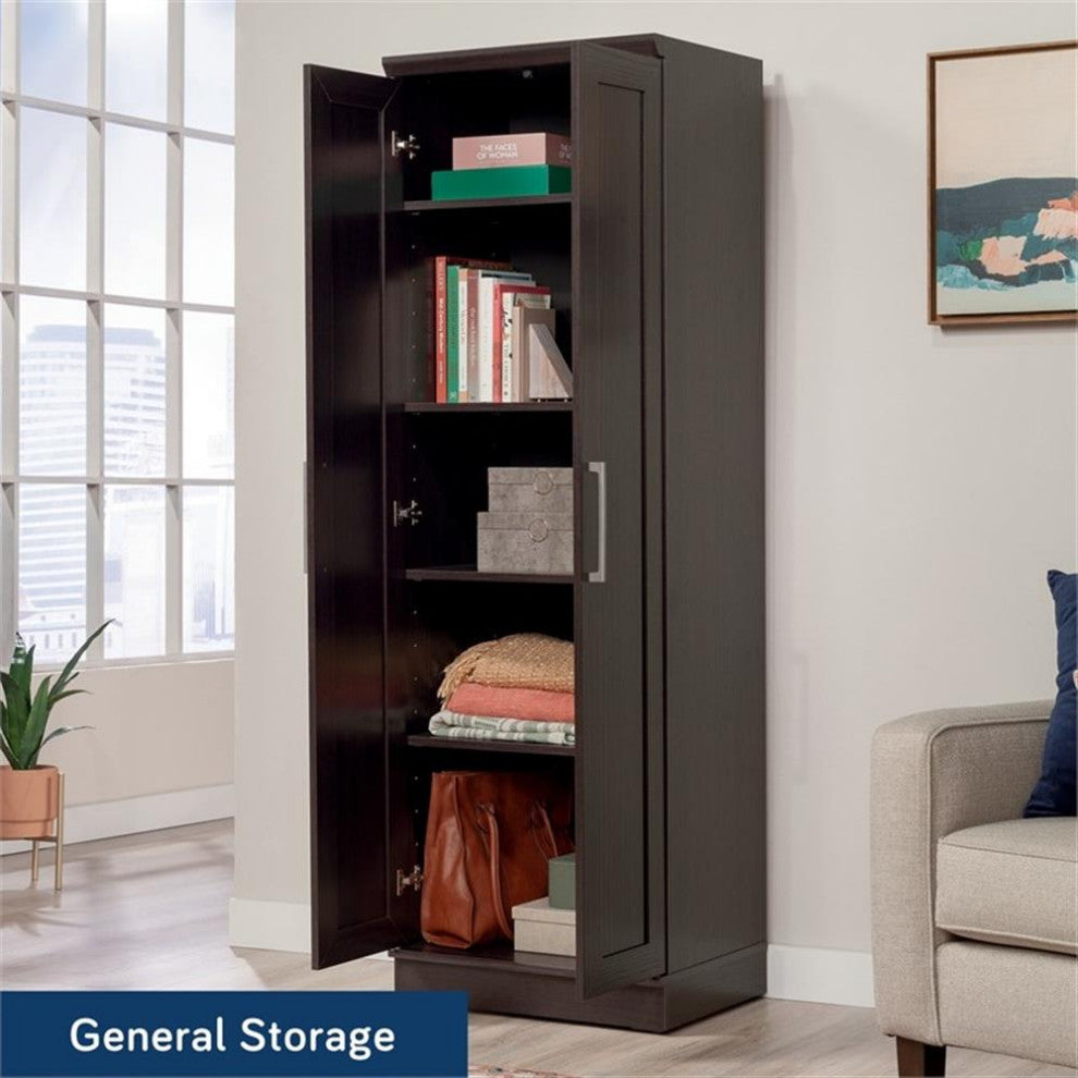 Sauder Homeplus Engineered Wood Storage Cabinet in Dakota Oak