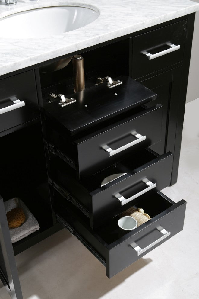 London 42" Single Sink Vanity Set, Espresso