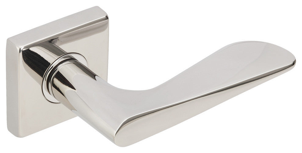 Ecco Lever, Half Passage, LH, Polished Stainless Steel, 2-3/8" Backset