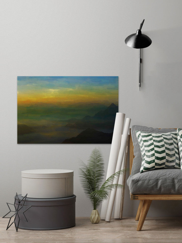 "Warm Landscape" Fine Art Canvas Print, 45"x30"