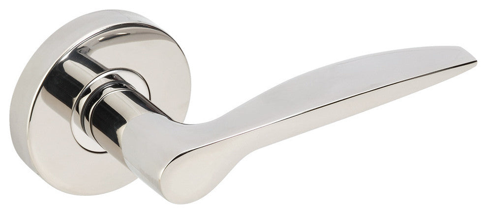 Toronto Lever, Half Passage, Backset, RH, Polished Stainless Steel