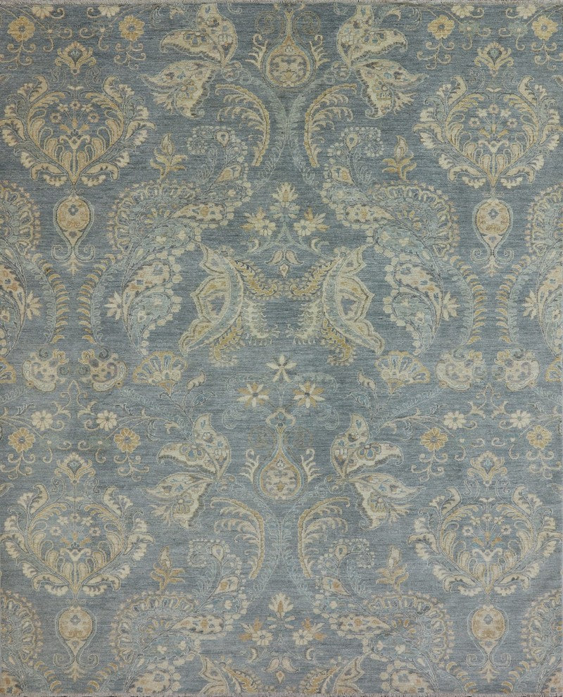 Suzani Design Peshawar Handmade Area Rug 8'x10', MC556