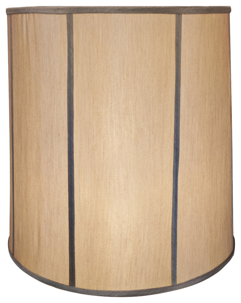 35007 Empire Shape Spider Lamp Shade, Silver Gray, 18" wide, 16"x18"x18"