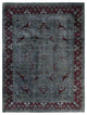 Overdyed One-of-a-Kind Hand-Knotted Area Rug Gray, 9' 3" x 12' 2"