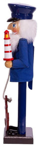 Kurt Adler 15" Sailor Nutcracker with Anchor and Lighthouse