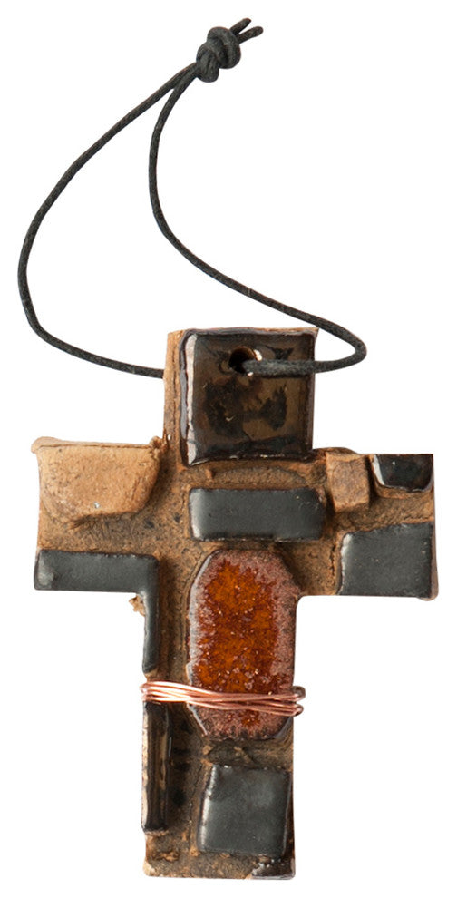 Tiled Mini Handmade Cross